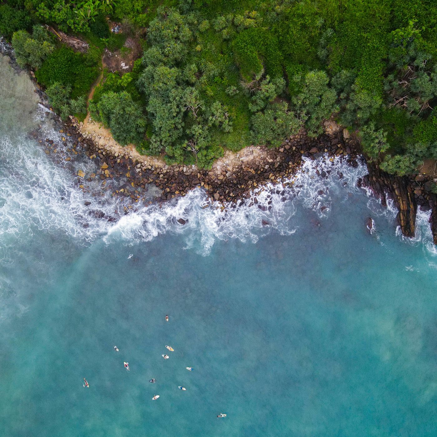 Hiriketiya beach, southern coast, Sri Lanka